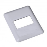 Placa P/ 1 Modulo Horizontal - OVERLAP BLUX